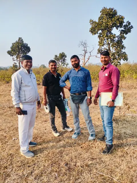 Site visit par hamari team — Amin Ajit kumar, Ranchi